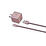 LAX Gadgets MFI Certified 6ft Charger with Wall Charger Rose Gold (MFIWALL6FT-ROS)~#|#~sp23019048_sc7