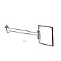 Azar Document Holder, 7" x 5", Horizontal, Wall Mounted, Clear Acrylic, 4/Pack (107557)~#|#~sp23048216_sc7
