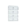 Azar Card Holder, 8" x 11.875", Vertical, Wall Mounted, Clear, Acrylic, 2/Box (252080)~#|#~sp23048232_sc7