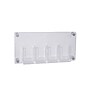 Azar Brochure Holder, 23" x 11", Horizontal, Wall Mounted, Silver Acrylic (105580)~#|#~sp23048257_sc7