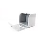 Poopy Doo Diaper Disposal Large Bag Dispenser, White, Steel, 400 Bag Capacity (PD-DSP-06 WH)~#|#~sp23068022_sc7
