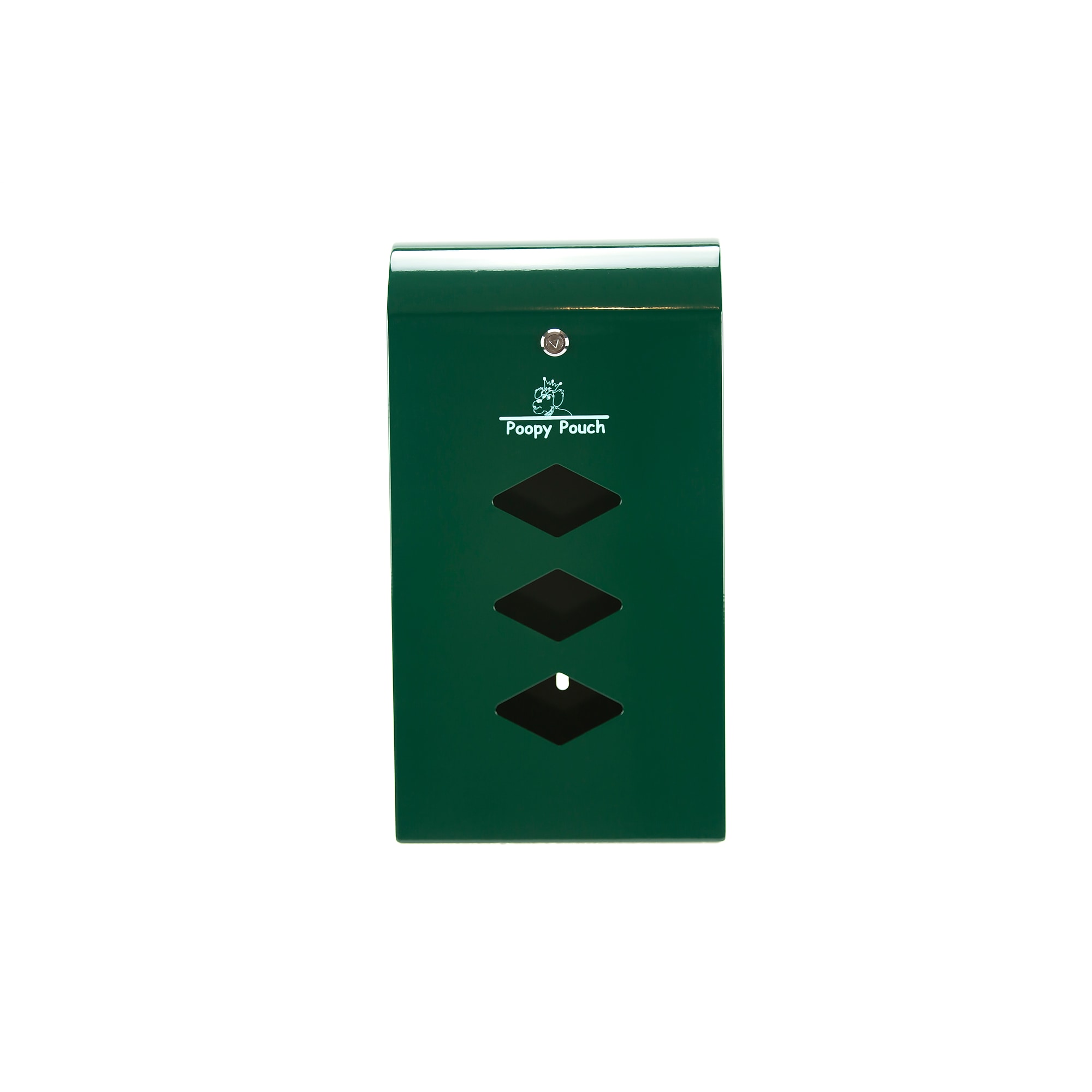 Poopy Pouch Monarch Pet Waste Bag Dispenser,Green, Steel, 600 Bag Capacity (PP-DSP-3R200) Sansujyuku sansujyuku.com