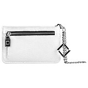 Lencca Lady Clutch Wallet Wristlet Case fits Iphone 8, Iphone 7, Iphone 6s, iphone SE, White (LENLEA007)