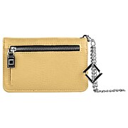 Lencca Lady Clutch Wallet Wristlet Case fits Iphone 8, Iphone 7, Iphone 6s, iphone SE, Beige (LENLEA006)