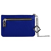 Lencca Lady Clutch Wallet Wristlet Case fits Iphone 8, Iphone 7, Iphone 6s, iphone SE, Blue (LENLEA003)