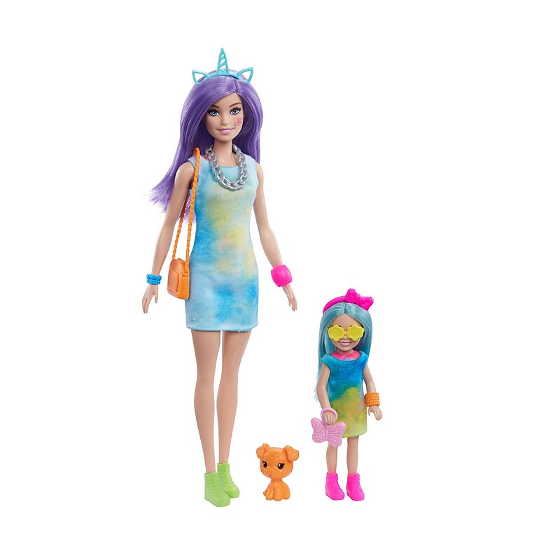 Mattel Barbie Color Reveal Tie Dye Fashion Maker (HCD29) image 1