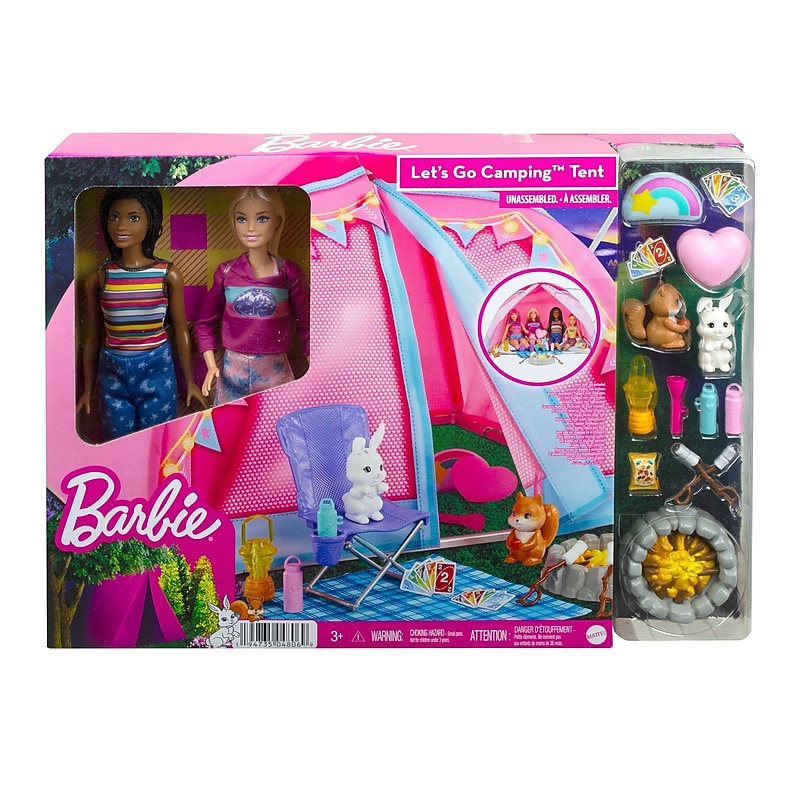 Mattel Barbie Let's Go Camping Tent (HGC18) image 1