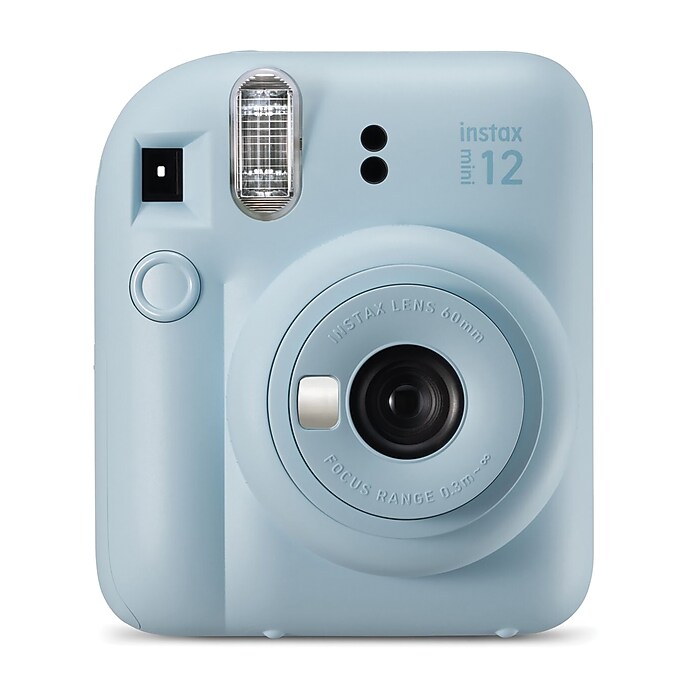 FUJIFILM instax mini 12 Instant Film Camera, Pastel Blue (16806248