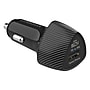 HyperGear SpeedBoost PD Dual-Output Car Charger, 25W, Black (15619)~#|#~sp231304477_sc7