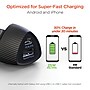 HyperGear SpeedBoost PD Dual-Output Car Charger, 25W, Black (15619)~#|#~sp231304479_sc7