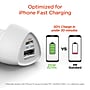 HyperGear SpeedBoost PD Lightning Car Kit, 25W, White (15623)~#|#~sp231304488_sc7