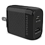 HyperGear SpeedBoost PD Dual-Output USB Wall Charger, 25W, Black (15625)~#|#~sp231304495_sc7