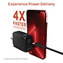 HyperGear SpeedBoost PD Dual-Output USB Wall Charger, 25W, Black (15625)~#|#~sp231304498_sc7