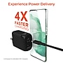 HyperGear SpeedBoost PD Dual-Output USB-C Wall Charger Kit, 25W, Black (15626)~#|#~sp231304505_sc7
