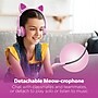 HyperGear Kombat Kitty Gaming Headset for Kids, 3.5mm, Pink (15554)~#|#~sp231306651_sc7