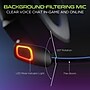 HyperGear SoundRecon RGB LED Professional Gaming Headset, 3.5mm, Black (15596)~#|#~sp231306783_sc7