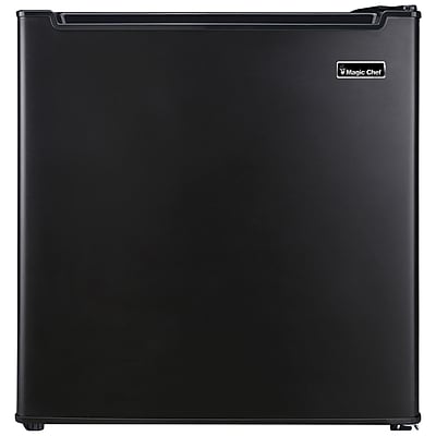 Magic Chef 1.7 cu ft Compact Single Door All-Refrigerator EStar, Black