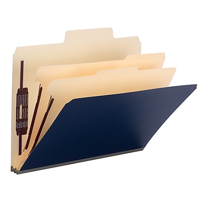 Sead Pressboard Classification File Folder With SafeSHIELD® Fasteners