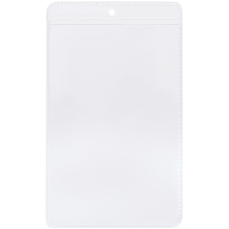 Partners Brand Vinyl Envelopes, 4" x 6", Clear, 50/Case (JTH190) image 1