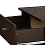 Baxton Studio Felda 35" High Wood Shoe Cabinet with Three Shelves, Dark Brown (2633-6497-STPL)~#|#~sp23138559_sc7