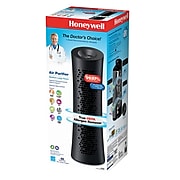 Honeywell True HEPA Three Level Clean Air Filter Tower Allergen Remover, Black (HPA030)