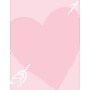 Great Papers! Heart of Love Letterhead, 8.5"H x 11"W, 80 count (2017031)~#|#~sp23164049_sc7