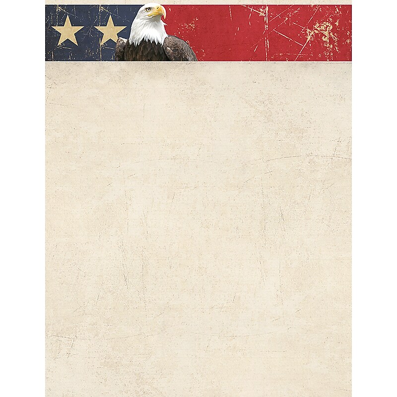 Great Papers! American Eagle Letterhead, 80/Pack (2017030) image 1