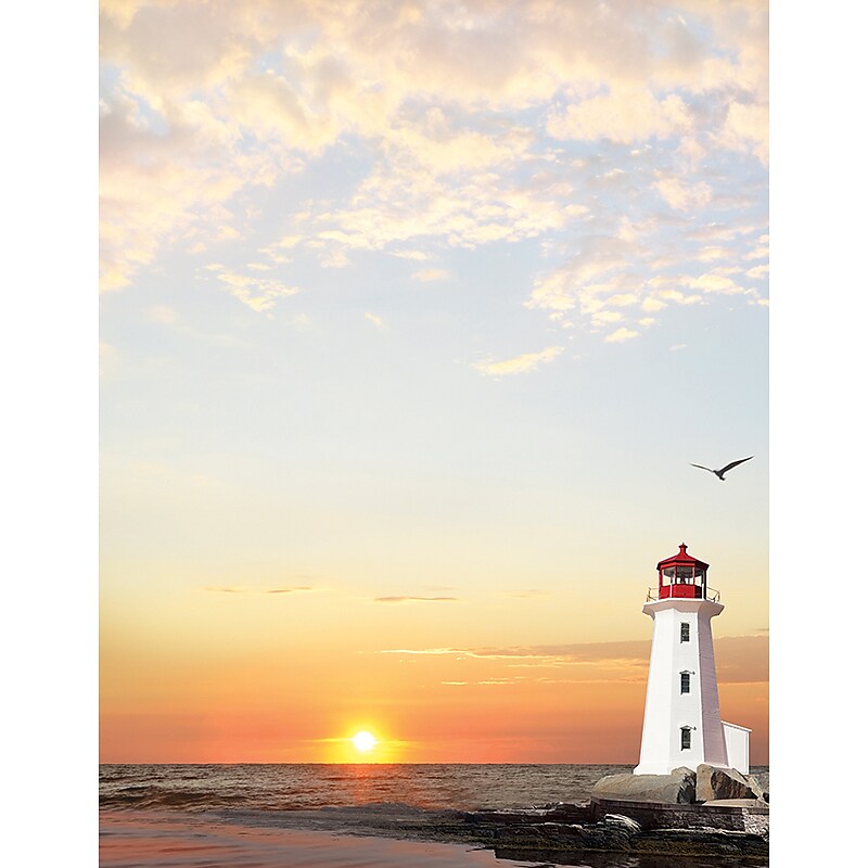 Great Papers! Ocean Sunset Letterhead, 8.5"H x 11"W, 80/Pack (2017040) image 1