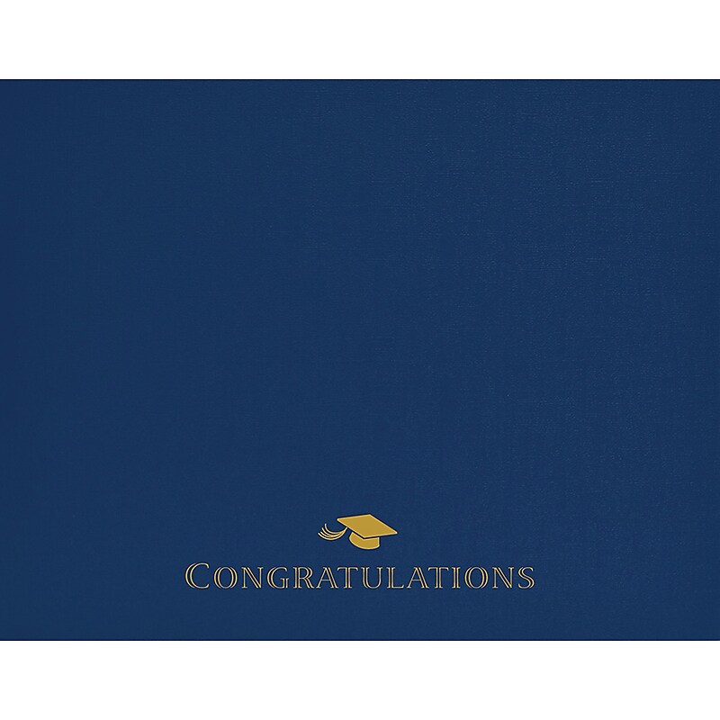 Great Papers! Graduation Certificate Cover with Gold Foil, 12" x 9.375", 5/Pack (2017047) image 1