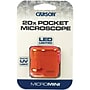 Carson Optical MicroMini 20x LED Lighted Pocket Microscope, Orange (MM-280O)~#|#~sp23179785_sc7