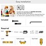 Barkan Anti-Theft Full Motion Adjustable Anti-Theft 7-14" Tablet Wall Mount, White (T72VL)~#|#~sp232103137_sc7
