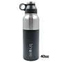 Brentwood Stainless Steel Double Wall Insulated Water Bottle, 40 oz., Black (BTWG1040BK)~#|#~sp23226701_sc7