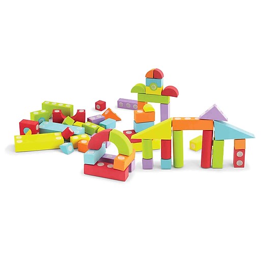 VELCRO® Foam Brand Blocks™, Assorted, 60 Pieces (VEC70187) at Staples