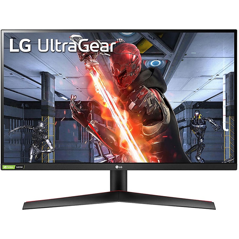 LG UltraGear GN800 27" 100 Hz LCD Gaming Monitor, Black (27GN800B) image 1