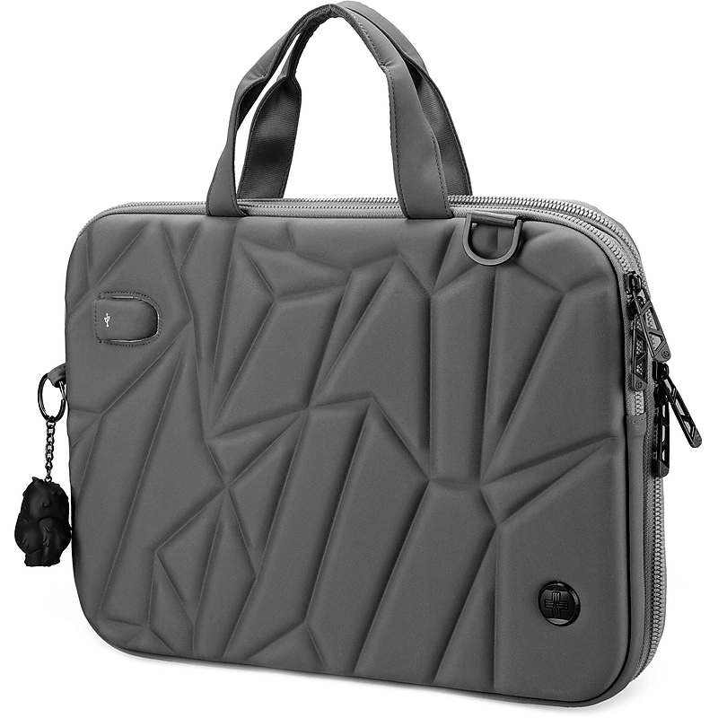 SwissDigital VACALLO 16" Polyester Laptop Sleeve, Light Gray (SD8522-04) image 1