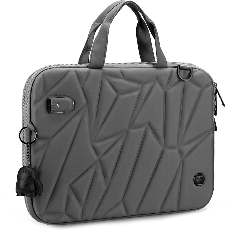 SwissDigital VACALLO 14" Polyester Laptop Sleeve, Light Gray (SD8533-04) image 1