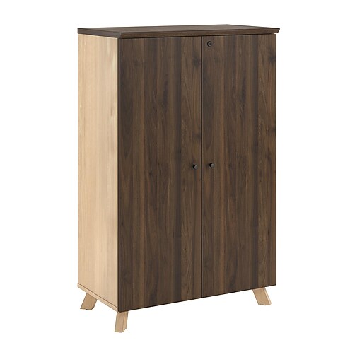 Shop Staples For Ameriwood Ax1 Storage Cabinet Walnut 9293096com