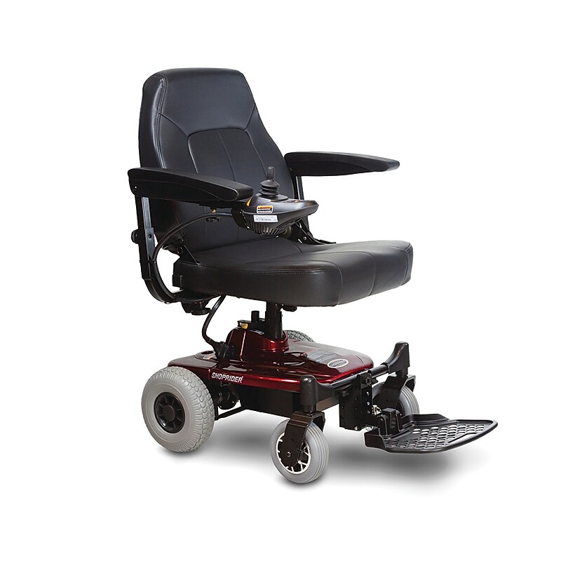 Shoprider® Jimmie Power Wheelchair Red (UL8WPBS) image 1