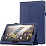 SaharaCase Bi-Fold Folio Case for Amazon Fire HD 10 (2023), Navy Blue (TB00363)~#|#~sp233034190_sc7