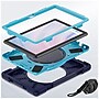 SaharaCase SpLaSh Series Heavy Duty TPU 10.9" Case for Amazon Fire HD 10, Blue (TB00371)~#|#~sp233034208_sc7