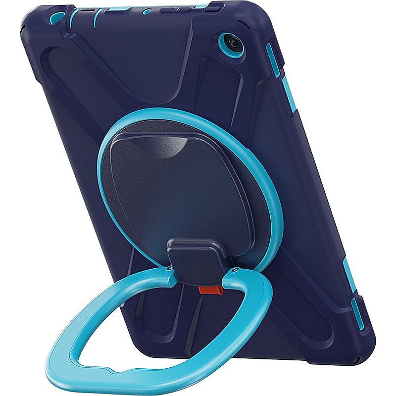 SaharaCase SpLaSh Series Heavy Duty TPU 10.9" Case for Amazon Fire HD 10, Blue (TB00371) image 1