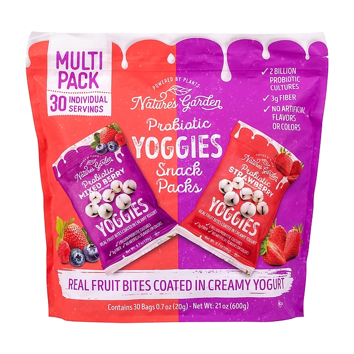 Nature's Garden Probiotic Yoggies Yogurt Fruit Gummies