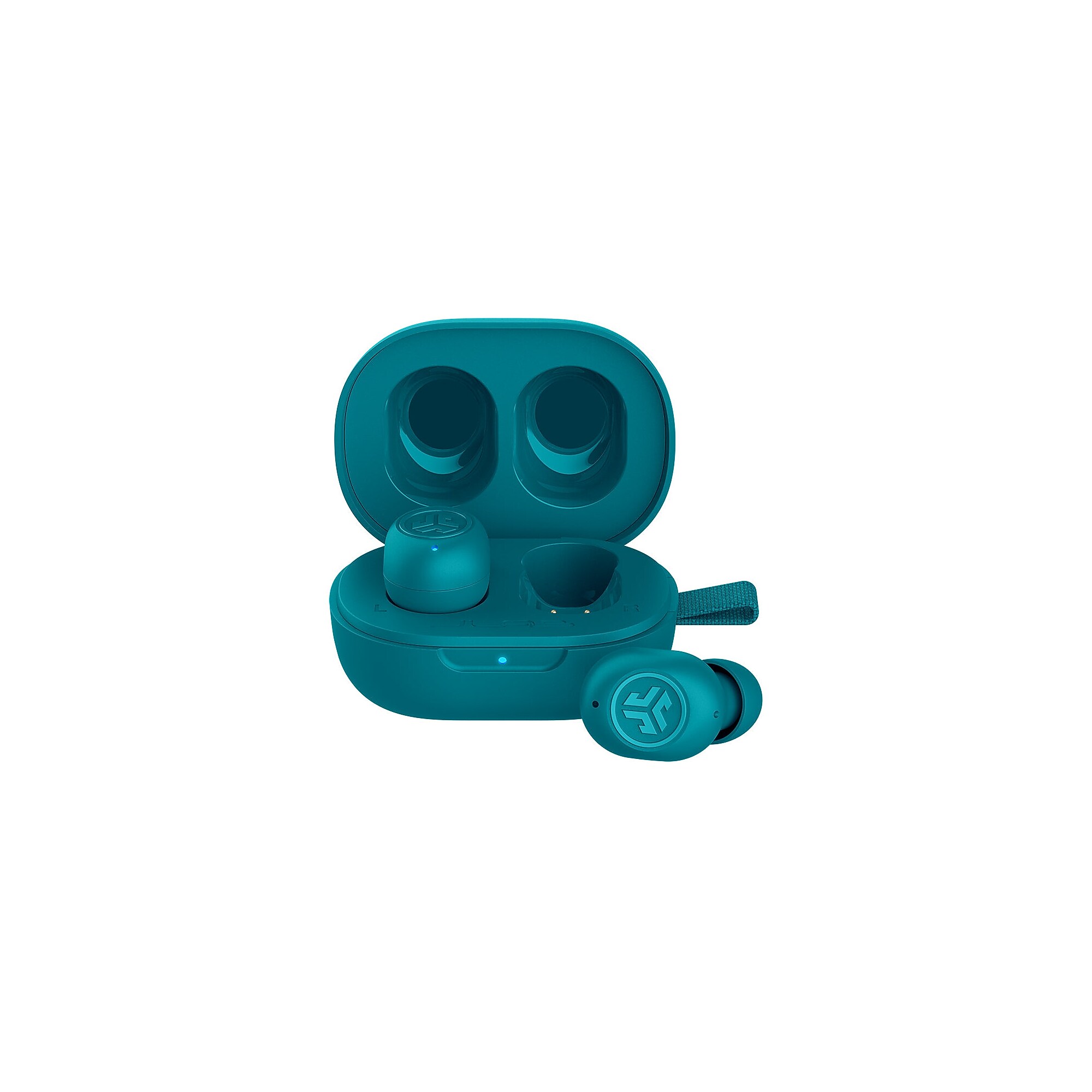 JLab JBuds Mini Wireless Noise Canceling Earbuds, Bluetooth, Aqua (EBJBMINIRAQUA124) Sansujyuku sansujyuku.com