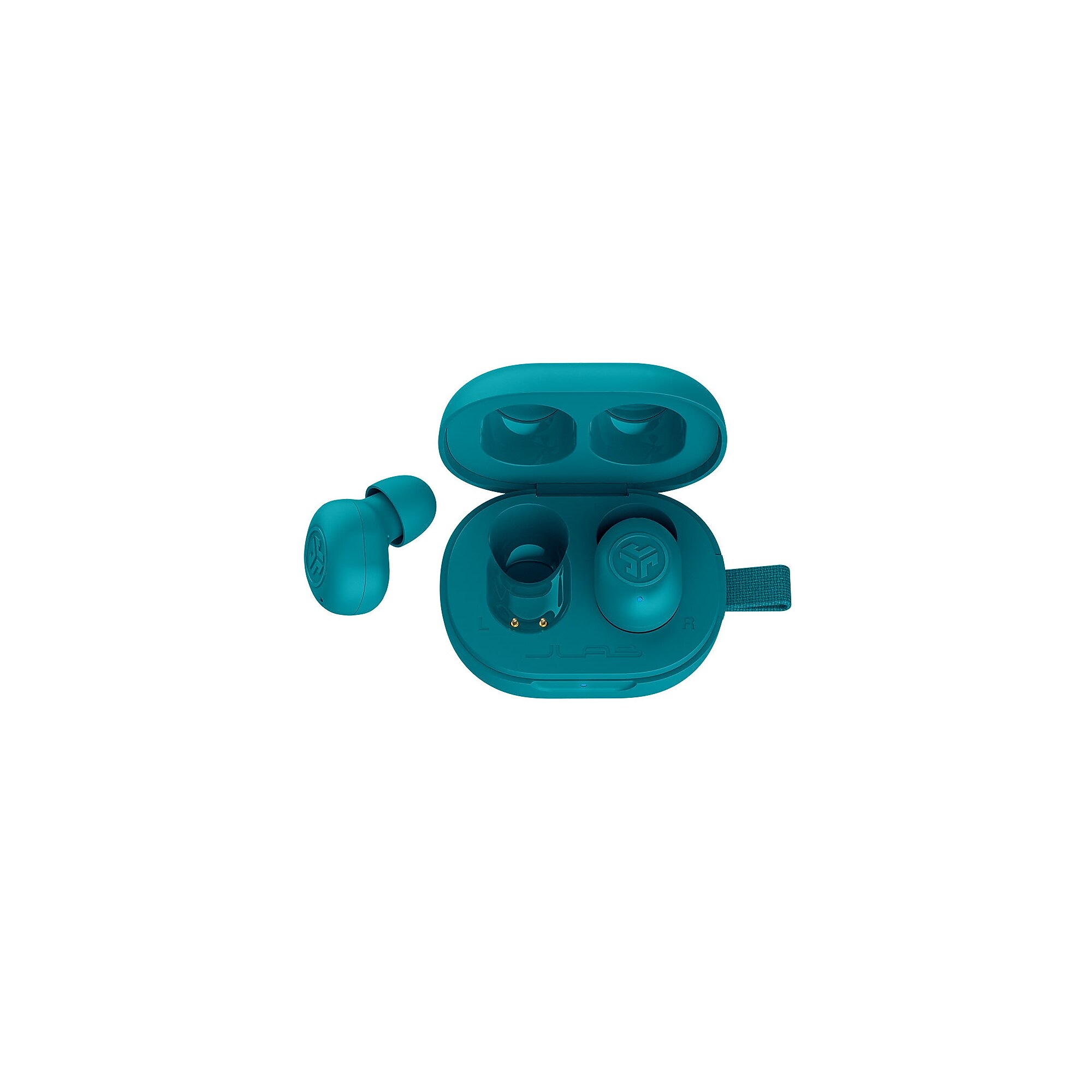 JLab JBuds Mini Wireless Noise Canceling Earbuds, Bluetooth, Aqua (EBJBMINIRAQUA124) Sansujyuku sansujyuku.com