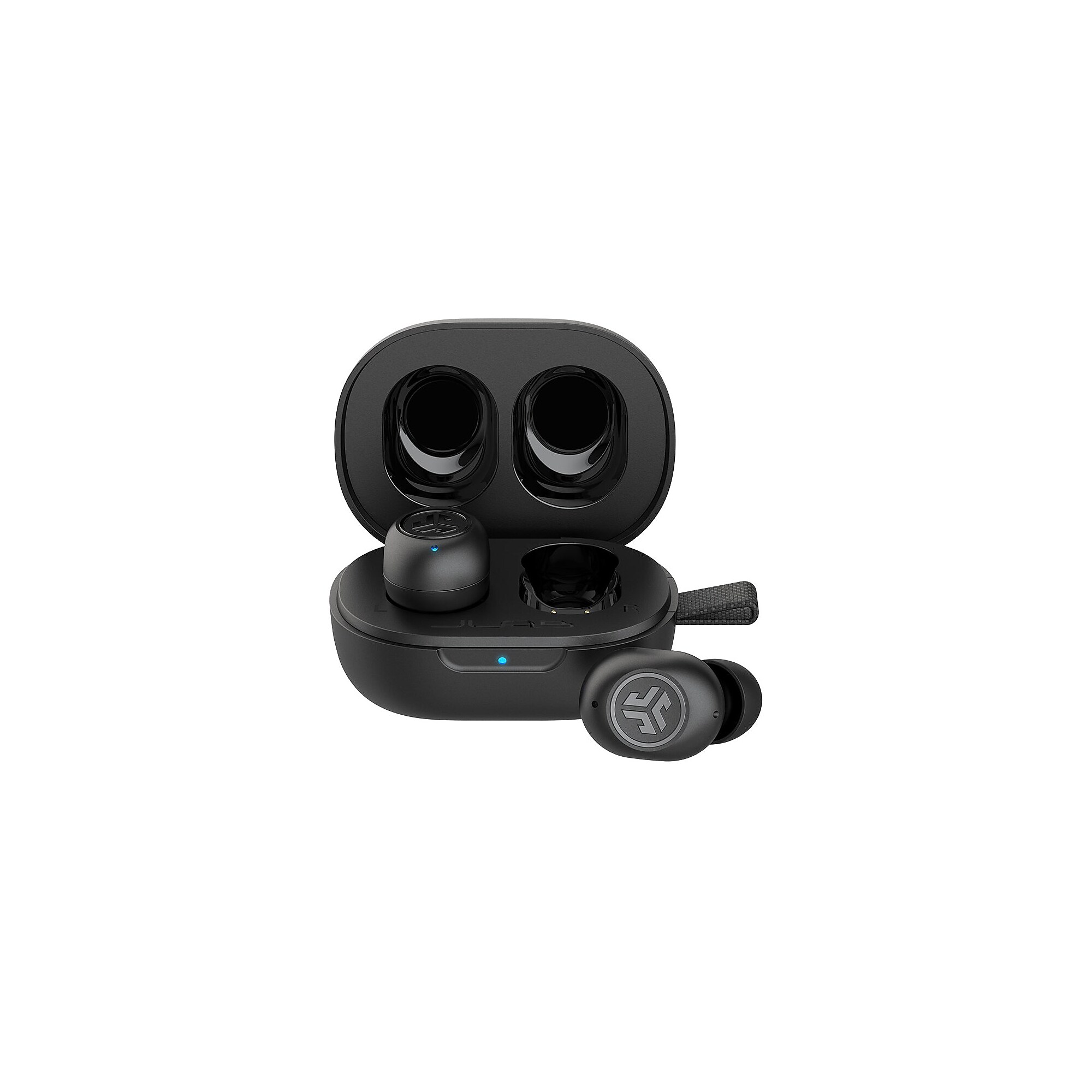 JLab JBuds Mini Wireless Noise Canceling Earbuds, Bluetooth, Black (EBJBMINIRBLK124) Sansujyuku sansujyuku.com