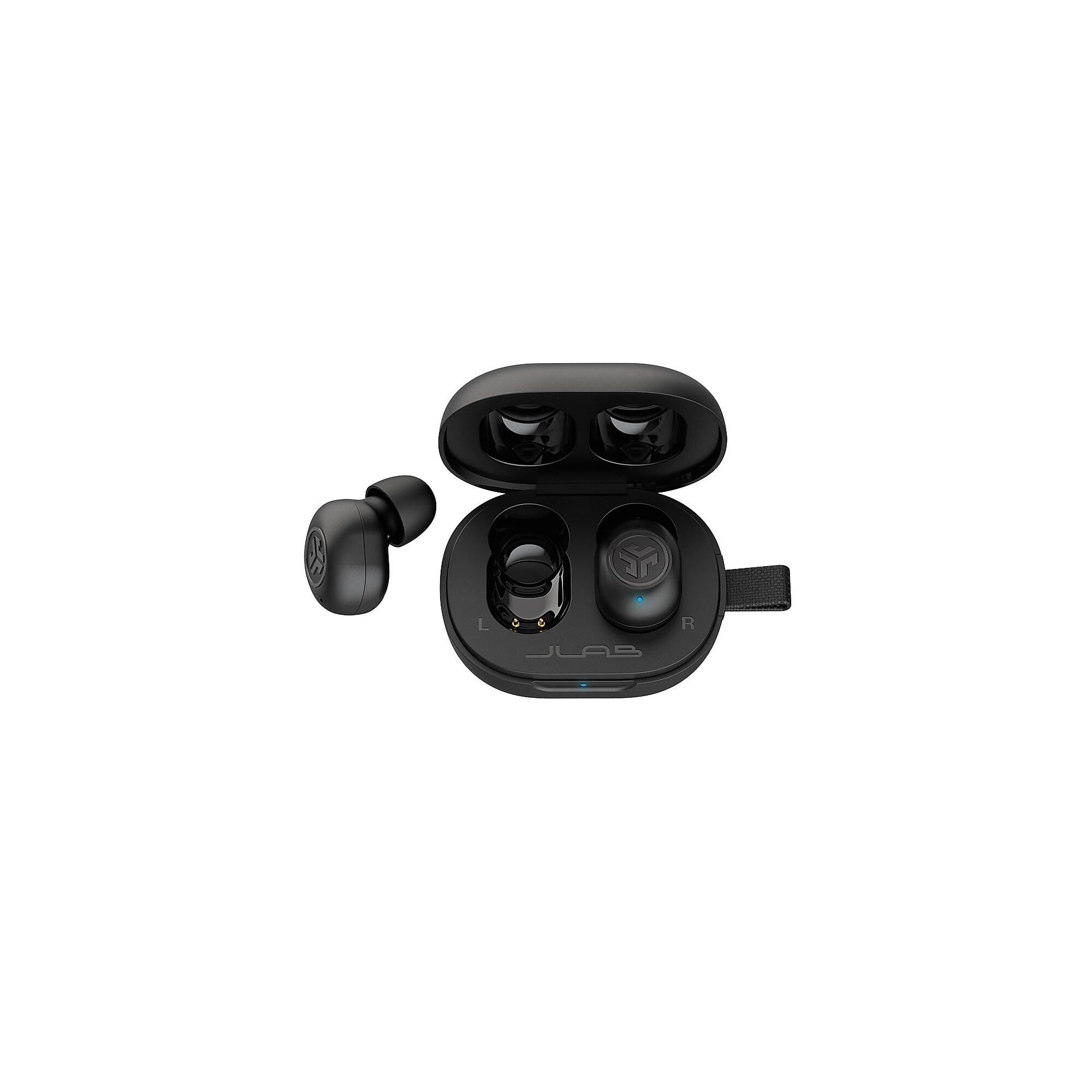 JLab JBuds Mini Wireless Noise Canceling Earbuds, Bluetooth, Black (EBJBMINIRBLK124) Sansujyuku sansujyuku.com