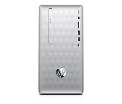 HP Pavilion 590-p0070 Desktop Computer with 8th Gen Core i7, 12GB RAM, 1TB HDD