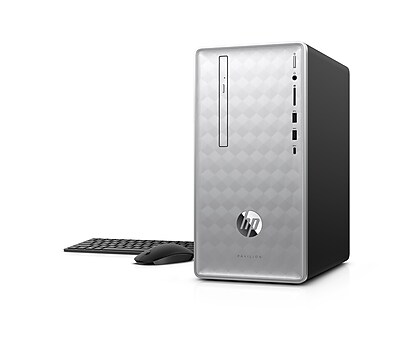 HP Pavilion 590-p0066 Desktop Computer with 8th Gen Core i5, 12GB RAM, 1TB HDD