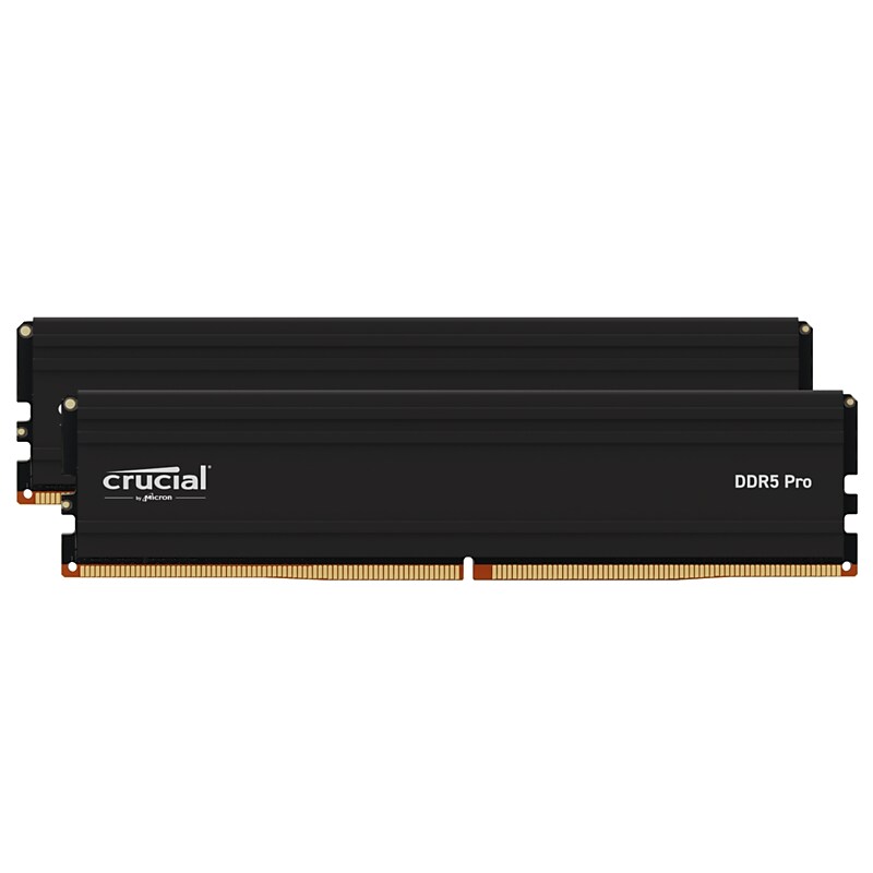 Micron Crucial Pro Kit (2x48GB) RAM 96GB DIMM Desktop Memory CP2K48G56C46U5 image 1