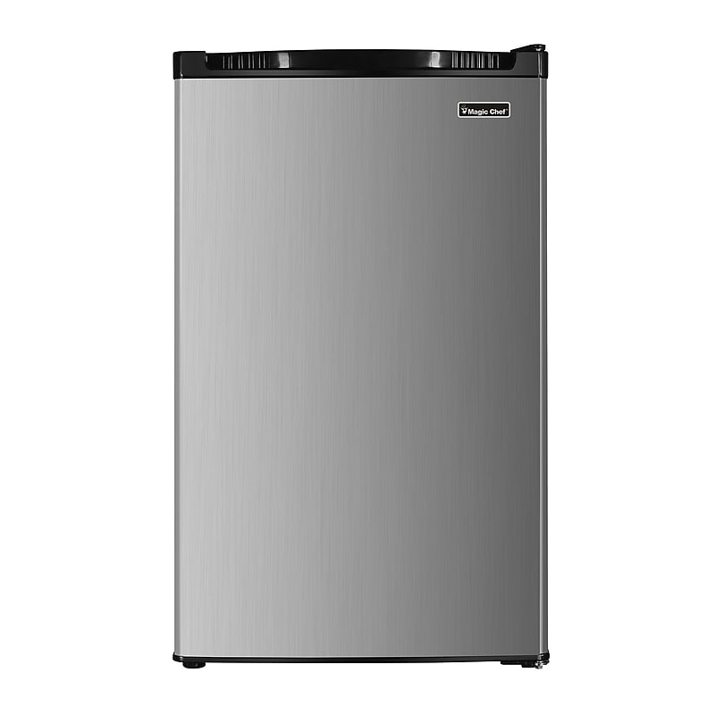 Magic Chef Compact Refrigerator, 4.4-Cu. Ft., Silver (MCR44SE) image 1